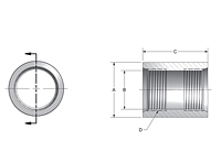 SAE to SAE Full Couplings