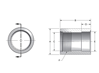 SAE to Socket Weld Pipe Couplings