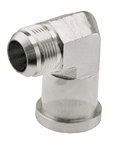 CD61/CD62 90 Degree Elbow JIC Thread Split Flange Adapters