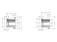 CD61/CD62 Butt Weld to Flange Head Adapters (Schedule 40)