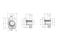 CD61 Schedule 40/80/160 Butt Weld 4-Bolt Flanges