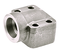CD61 Elbow Socket Weld Pipe 4-Bolt Flanges