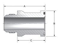 SAE J518 JIC Thread Flanges - 2