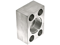 CD61/CD62 SAE Thread 4-Bolt Stainless Steel Flanges