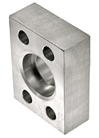 CD61/CD62 Flat Socket 4-Bolt Stainless Steel Flanges