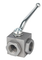 AB3 Series Three-Way Block Body Threaded Ball Valves