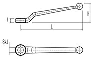 Steel and Stainless Steel Handles