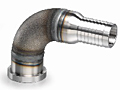 Hose Barb to SAE Flange Head - 90 Degree