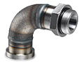 SAE Thread to Flange Head - 90 Degree