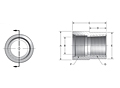 SAE to NPTF Full Couplings