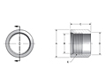 SAE Bevel Half Couplings