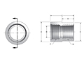 ISO 6149 to NPTF Full Couplings