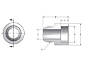Socket Weld Pipe to Male JIC Couplings