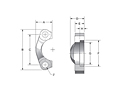SAE J518 Split Carbon Steel Flanges