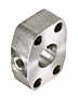 CD61/CD62 Spacer Blocks with Gage Port 4-Bolt Flanges