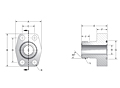 CD61/CD62 Male ORFS 4-Bolt Flanges