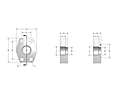 CD61/CD62 Flat Socket Weld Tube 4-Bolt Flanges