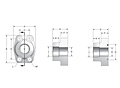 CD61 Deep Socket Weld Tube 4-Bolt Flanges