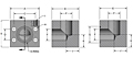 CD61/CD62 4-Bolt Elbow Carbon Steel Blocks
