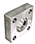 6000 Series Flat Socket Weld Square 4-Bolt Flanges