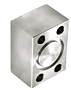 CD61/CD62 Blanking 4-Bolt Stainless Steel Flanges