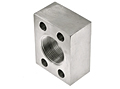 CD61/CD62 NPTF 4-Bolt Stainless Steel Flanges