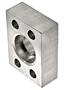 CD61/CD62 Flat Socket 4-Bolt Stainless Steel Flanges