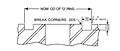 Standard Anchor Fluid Power" O-Ring Groove"