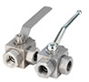 AE3 Series Three-Way Block Body Threaded Ball Valves