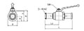 ABS Series Two-Way Forged Body Flange Head Ball Valves - 2
