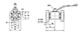 AEF Series Two-Way Block Body Flat Face Ball Valves - 2