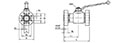 ABF Series Two-Way Forged Body Flat Face Ball Valves - 2